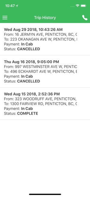 Eco Taxi Penticton(圖5)-速報App