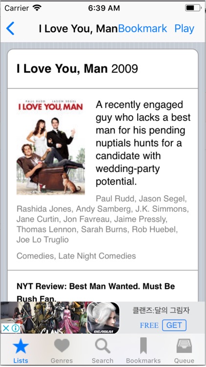 InstantWatcher -- for iPhone