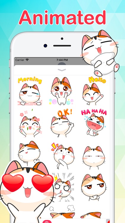 Animated Cat Stickers Pack screenshot-0
