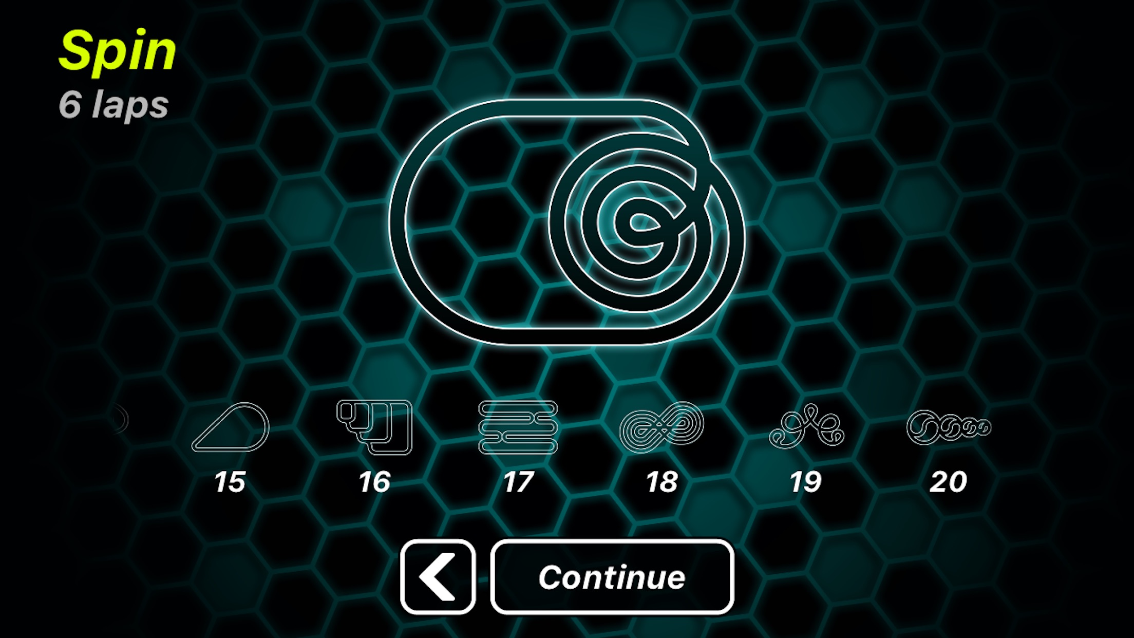 Screenshot do app Vector Race: Toy Car Track