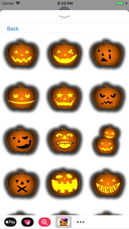 Pumpkin Stickers Collection