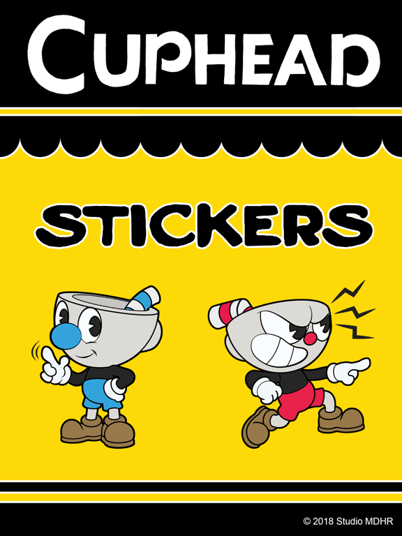 Screenshot #1 for Cuphead Stickers