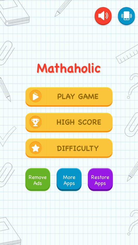 Mathaholic - Cool Math Games - 1.0 - (iOS)