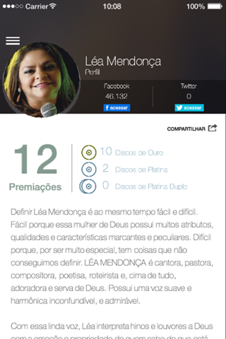 Léa Mendonça - Oficial screenshot 3