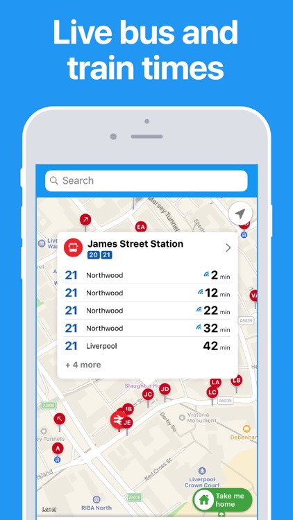 Liverpool Bus & Train Times