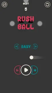 rush ball - color circle rider iphone screenshot 1
