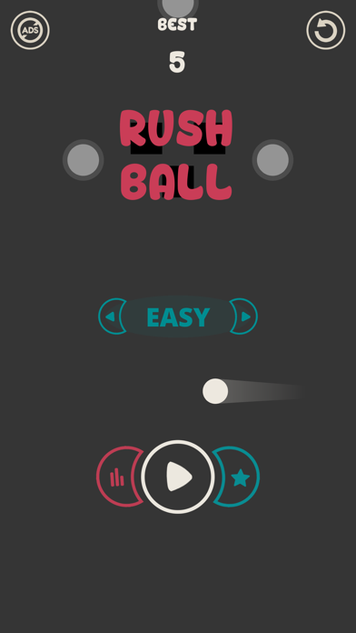 Screenshot #1 pour Rush Ball - Color Circle Rider