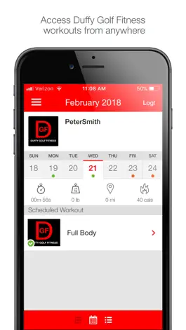 Game screenshot Duffy Golf Fitness mod apk