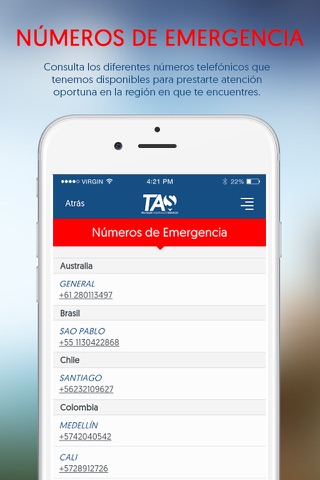 Traveler Assistance Services screenshot 3