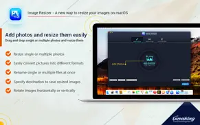 image resizer - resize photos iPhone Captures Décran 1