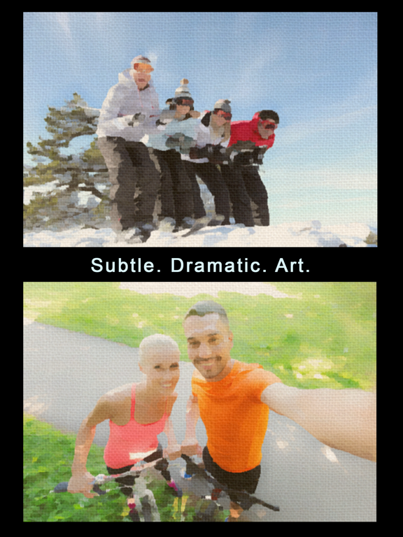 Oil Paint My Photo iPad screenshot 5 - Photo & Video app