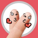 Finger Smiley GIFs Adesivos icon