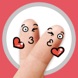 Finger Smiley GIFs Adesivos