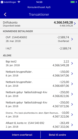 Nordea Mobilbank Erhverv(圖3)-速報App