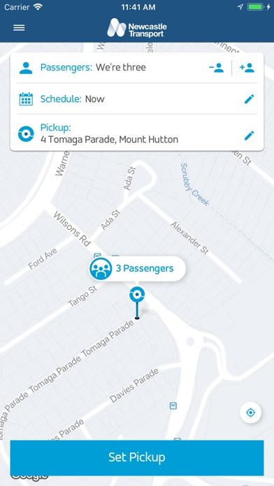 Newcastle Transport On Demand screenshot 2