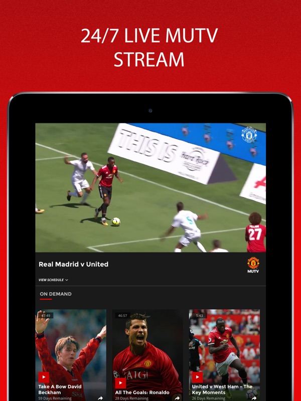 Manchester United Tv Schedule