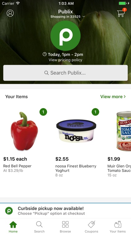 Publix Delivery