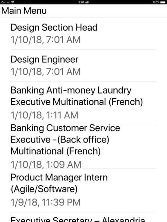 Screenshot #5 pour Egypt Jobs