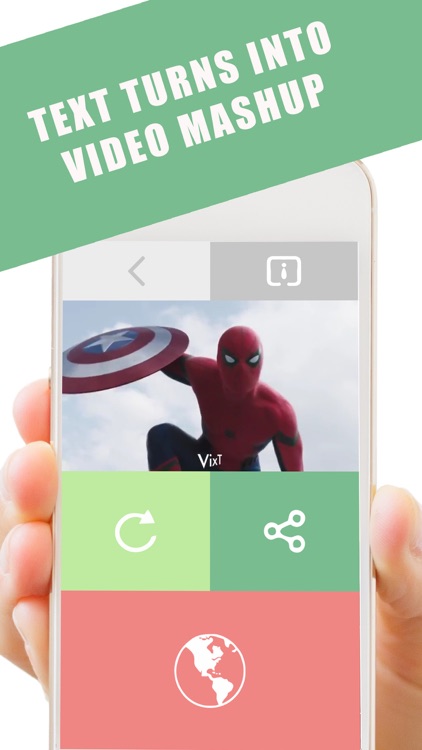 VixT - Video mashup from texT