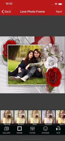 Game screenshot Beautiful Love Photo Frames hack