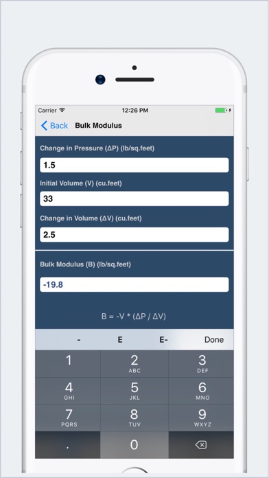 Fluid Mechanics Calc - lite screenshot 2