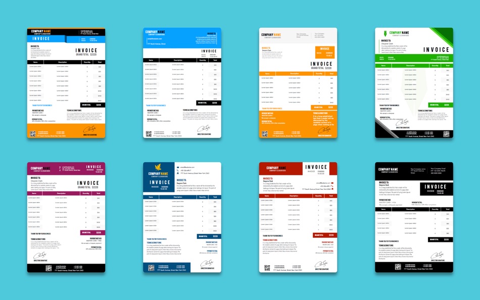 #3. Invoice Templates Maker by CA (macOS) 由: CONTENT ARCADE (UK) LTD.