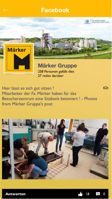 Märker App screenshot 2