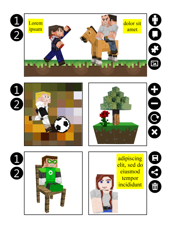 Screenshot #4 pour Cubic Comic Maker