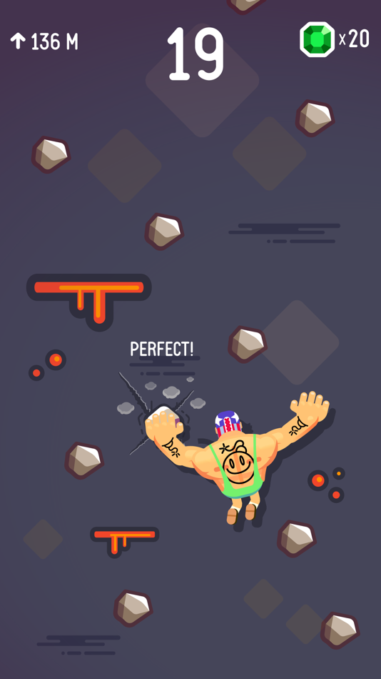 #3. Rocky Climb! (iOS) Podle: SayGames LTD