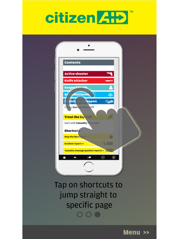 Screenshot #5 pour citizenAID USA