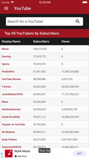 Live Sub Count - Social Blade - Apps on Google Play