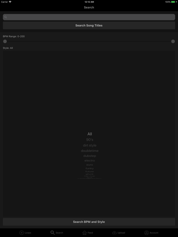 Looper Scratch Practice App iPad screenshot 4 - Music app