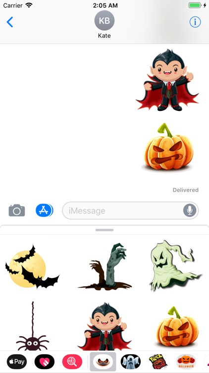Happy Halloween Vampire Emojis
