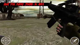 dead shooter: kill zombie hero iphone screenshot 3
