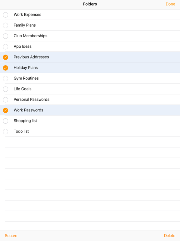 Screenshot #4 pour Tim Notes Blue