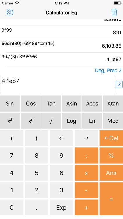 Calculator Eq screenshot-5