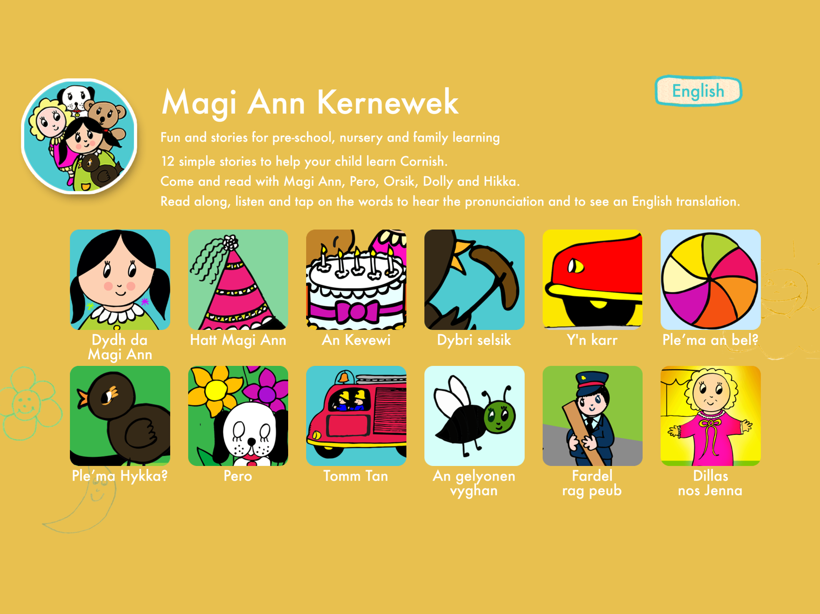 Cornish Magi Ann Kernewek screenshot 6