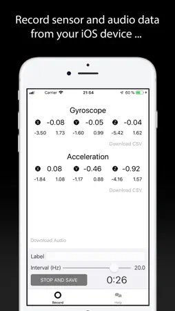 Sensor Data Recorder screenshot 1