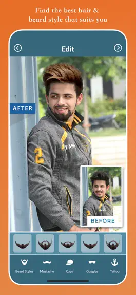 Game screenshot Smart Men Photo Editor apk