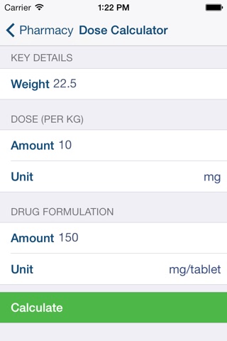 Vet Calculator Plus screenshot 2