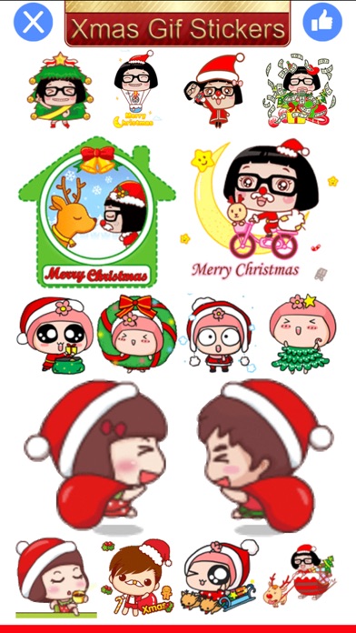 Xmas Gif-Christmas Gif Sticker iPhone screenshot 5 - Entertainment app