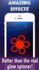 Fudget spinner GLOW screenshot #2 for iPhone