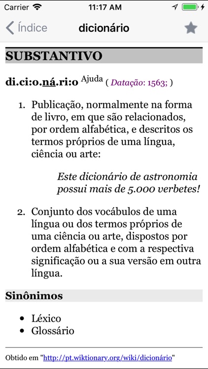 Dicionário Portátil