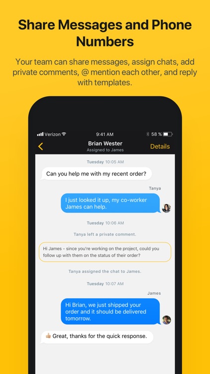 Heymarket Business Messaging