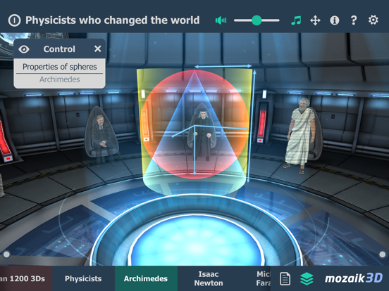 Screenshot #4 pour Famous physicists 3D