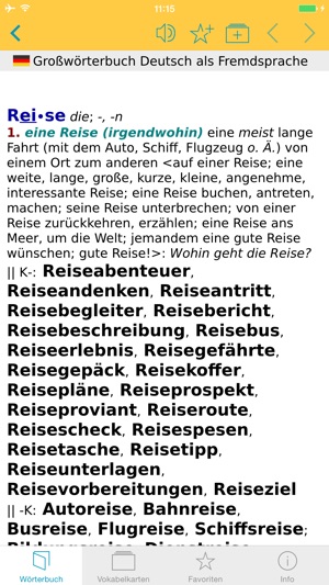 DaF Wörterbuch Deutsch-Deutsch(圖1)-速報App