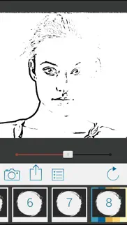 photo to pencil sketch drawing iphone screenshot 3