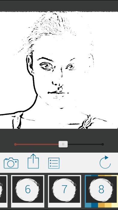 Screenshot #3 pour Photo To Pencil Sketch Drawing