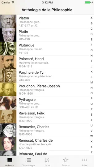 Capture d'écran de Philosophie (Anthologie De La) sur iPhone 1