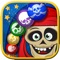 Blackbeard's Blast is an intense and fast-paced bubble shooter that tests your skills